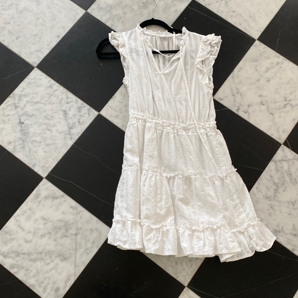 White Casual Dress